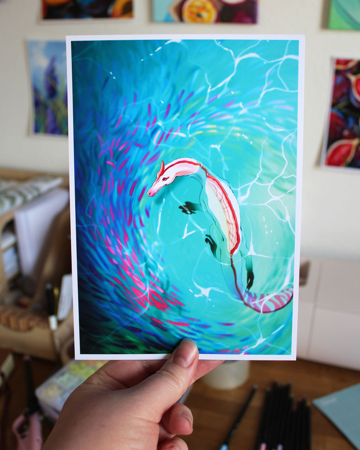 The "Hell Heron" | Matte Poster