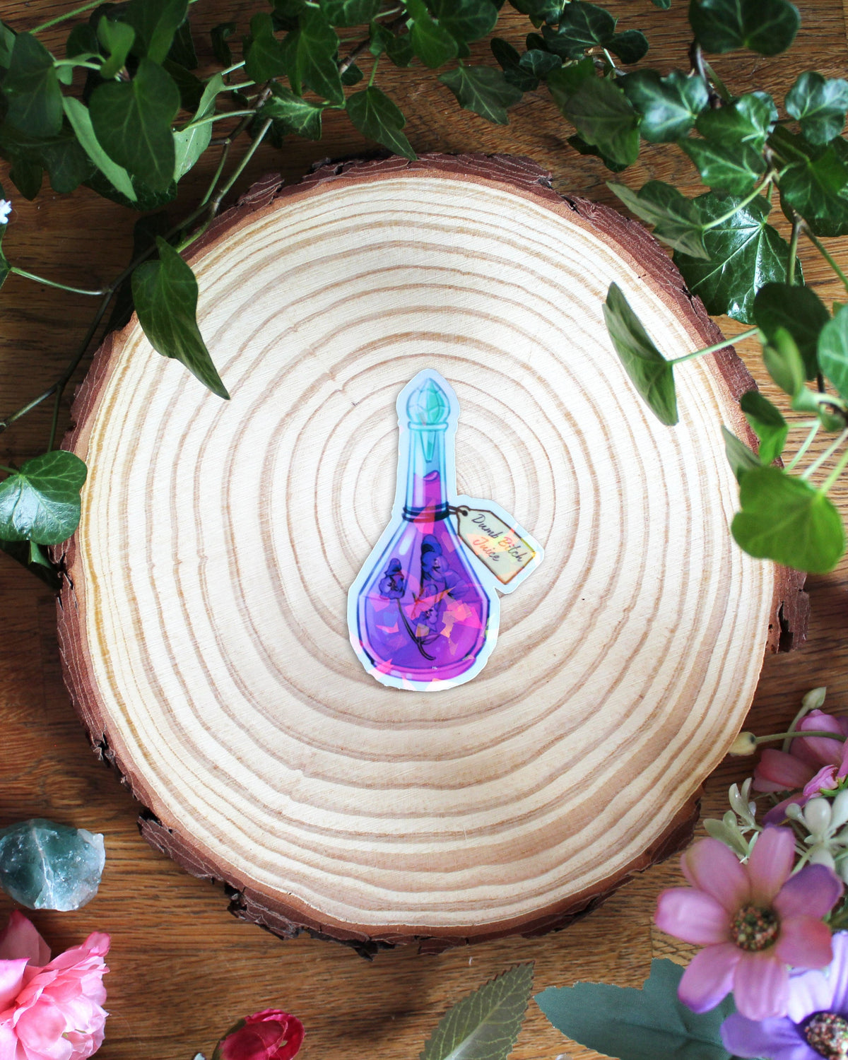 Poison Bottles | Holographic Sticker