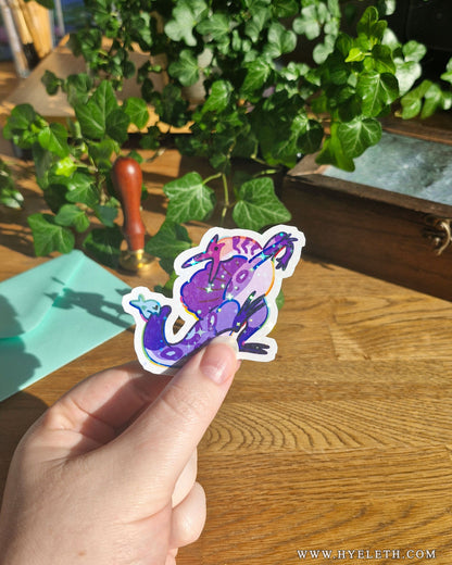 Silly Spinos | Holographic Sticker